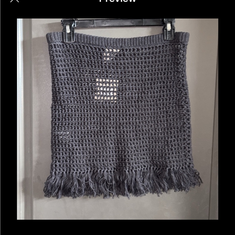 The Garment Black Fringe Skirt Set - Picture 5 of 6